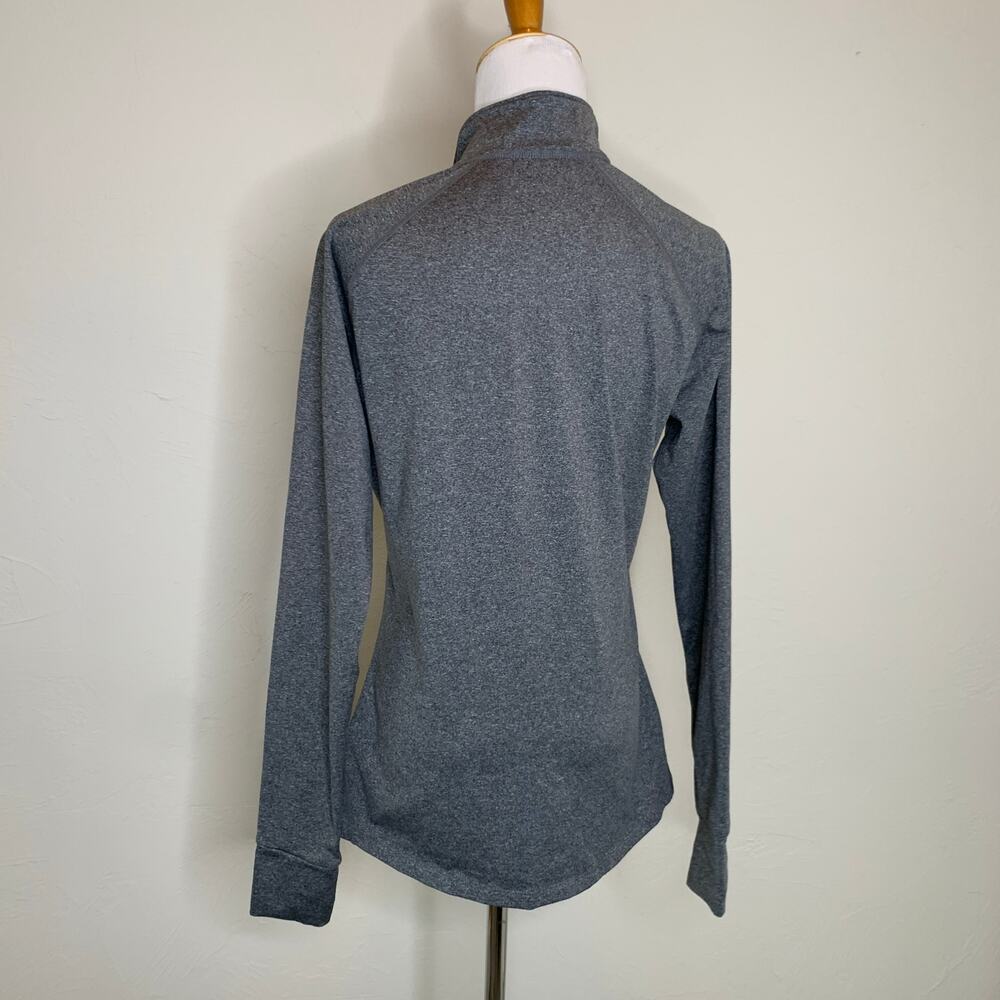 Natural Reflections Gray Popover Athletic Shirt Long Sleeve Sz Large - Picture 2 of 8